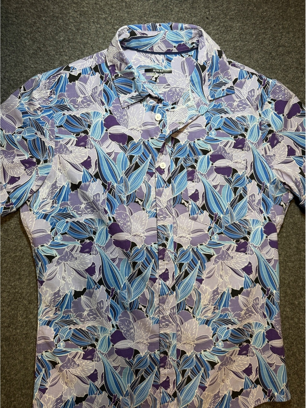 Men’s Purple Button up
